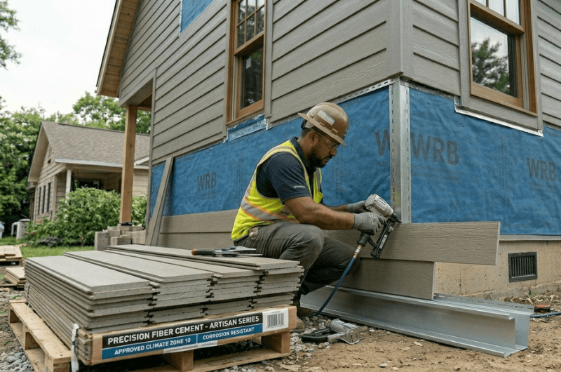 Fiber Cement Siding Installation in New Orleans, Louisiana - New Orleans Pinnacle Siding Contractors