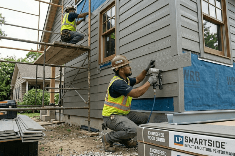 LP SmartSide Siding Installation in New Orleans, Louisiana - New Orleans Pinnacle Siding Contractors
