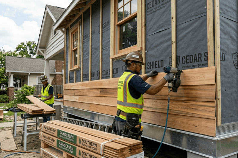 LP SmartSide Siding Installation in New Orleans, Louisiana - New Orleans Pinnacle Siding Contractors